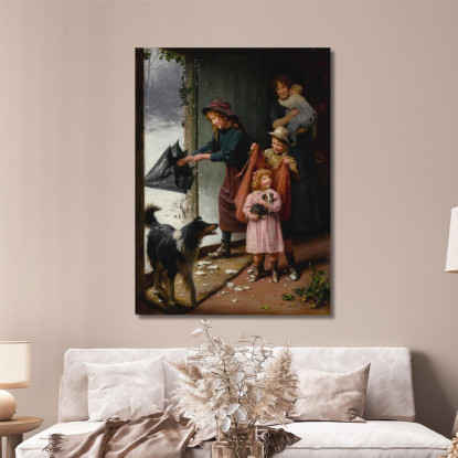 Finalmente A Casa Arthur John Elsley aje10 quadro stampato su tela