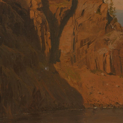Costa Dell'Isola Grand Manan Canada Frederic Edwin Church fec5 quadro stampato su tela