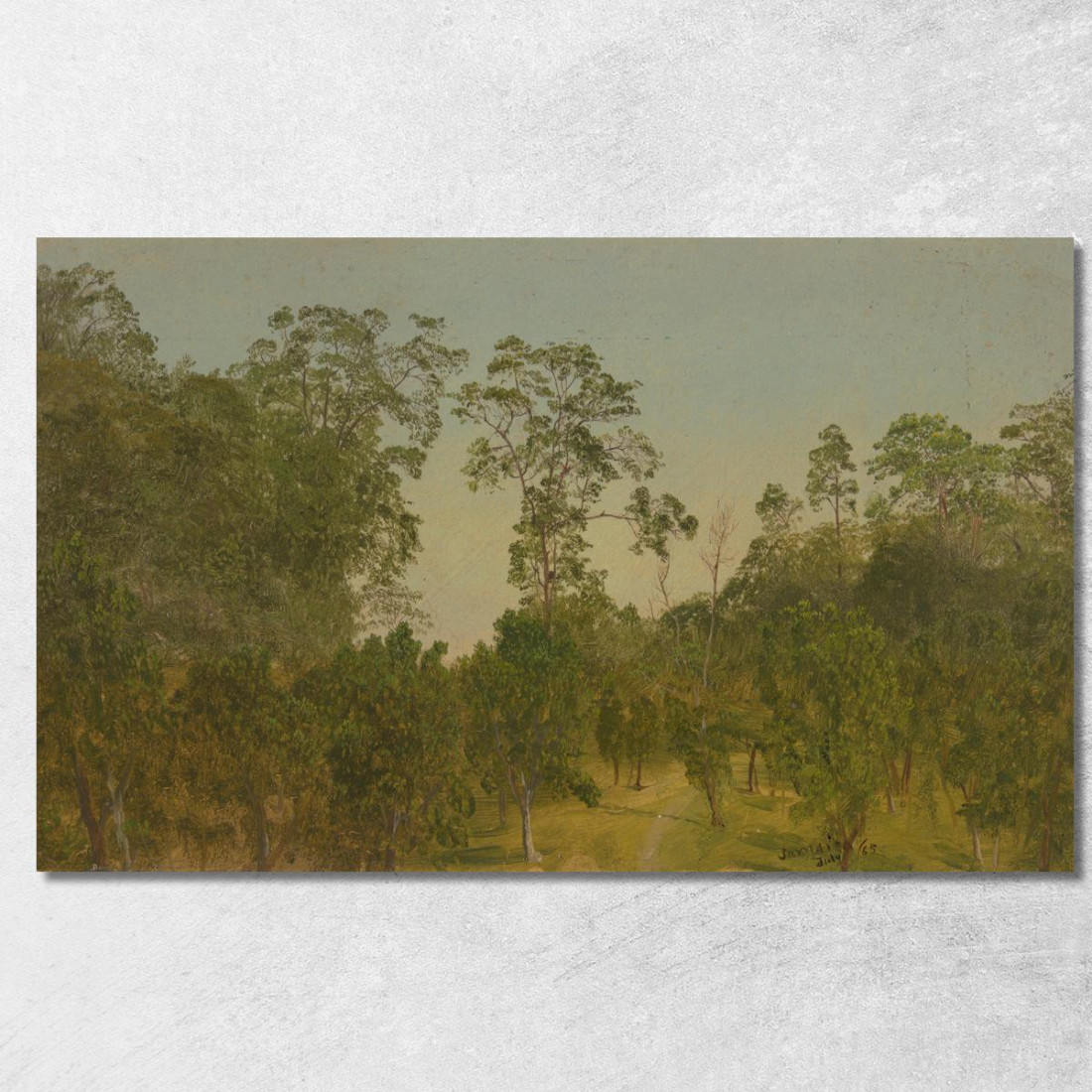 Paesaggi Frederic Edwin Church fec39 quadro stampato su tela Paesaggi Frederic Edwin Church fec39 quadro stampato su tela
