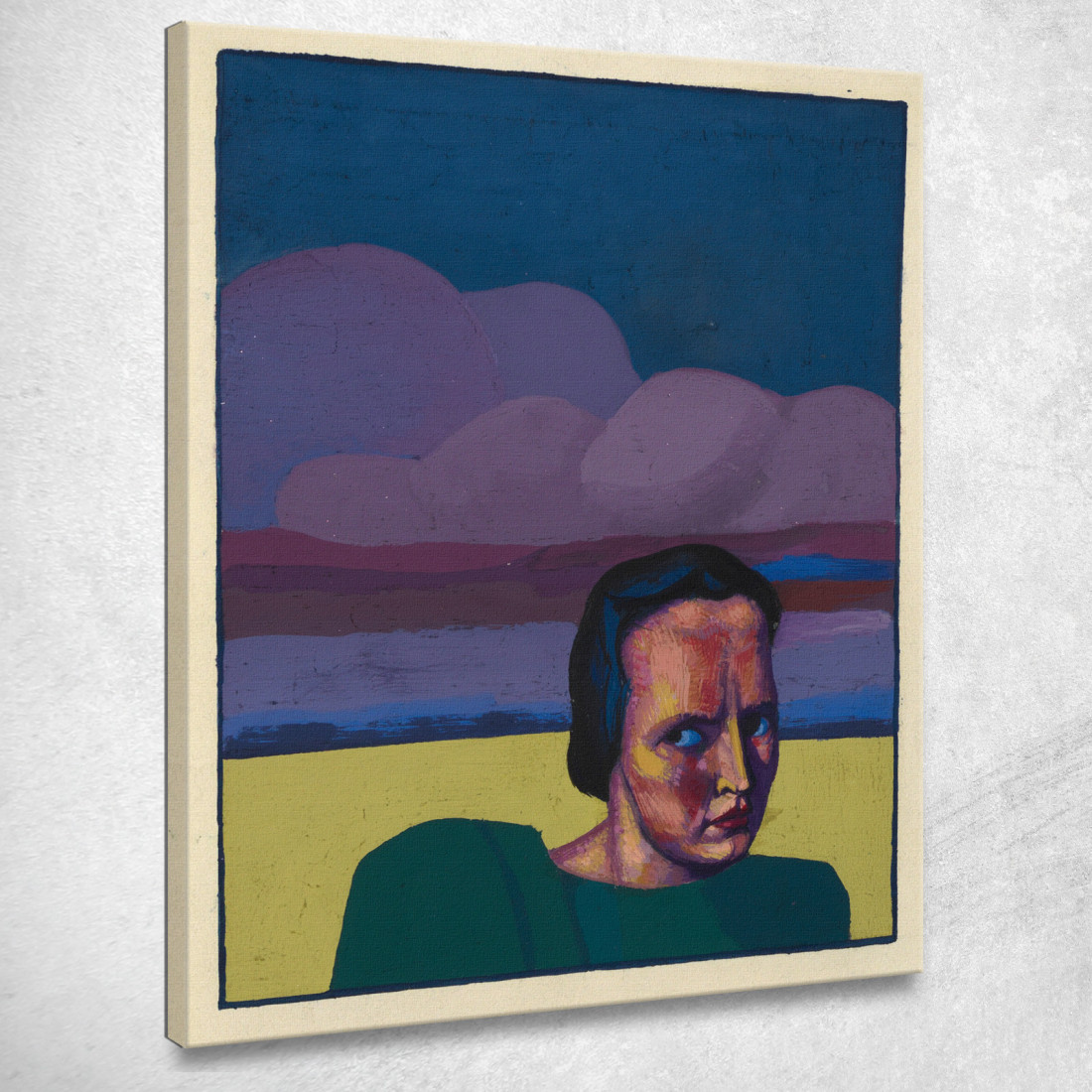 Ritratto Femminile Del Venerdì Santo Karl Wiener kwn249 quadro stampato su tela Ritratto Femminile Del Venerdì Santo Karl Wiener kwn249 quadro stampato su tela