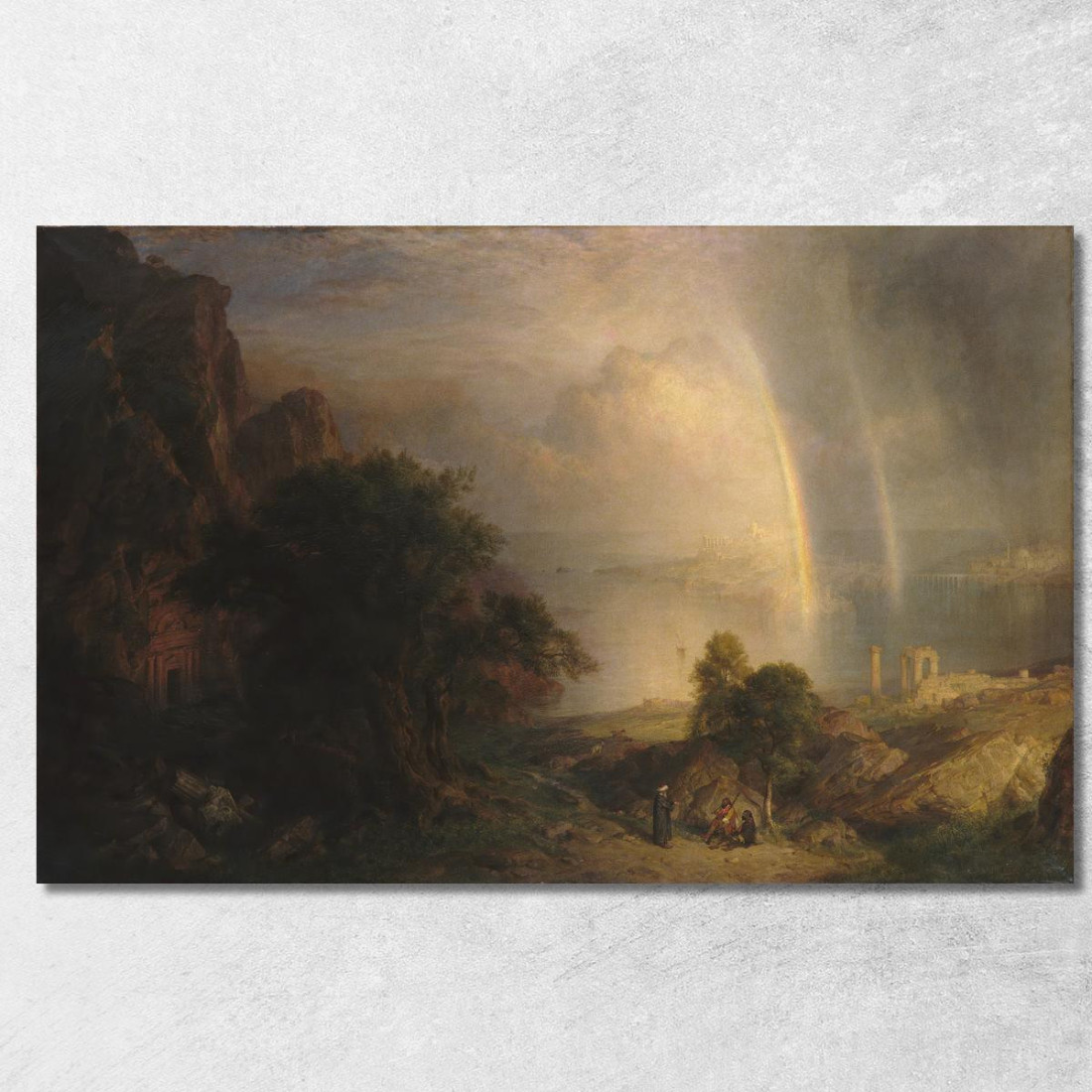 Il Mar Egeo Frederic Edwin Church fec100 quadro stampato su tela Il Mar Egeo Frederic Edwin Church fec100 quadro stampato su tela