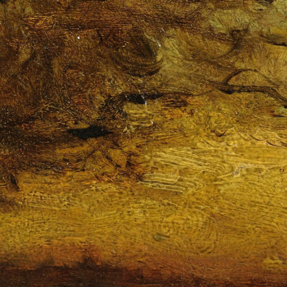 Specchio D'Acqua Al Tramonto. Sul Retro: Due Studi Félix Ziem fzm103 quadro stampato su tela