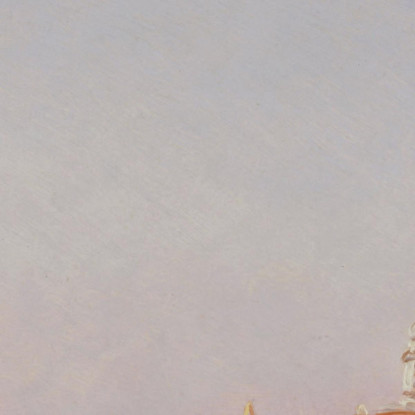 Venezia La Salute. Effetto Del Mattino Félix Ziem fzm143 quadro stampato su tela