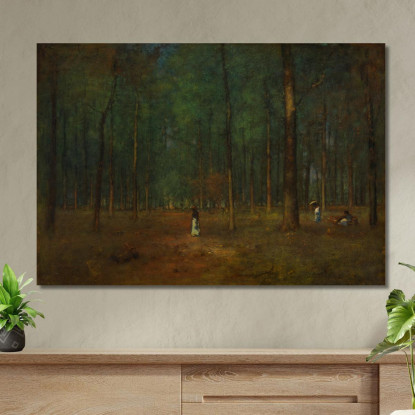 Pini Della Georgia George Inness gin31 quadro stampato su tela