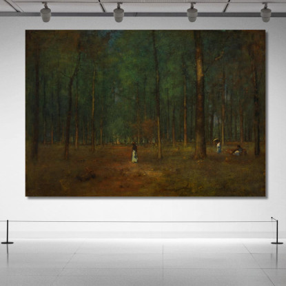 Pini Della Georgia George Inness gin31 quadro stampato su tela
