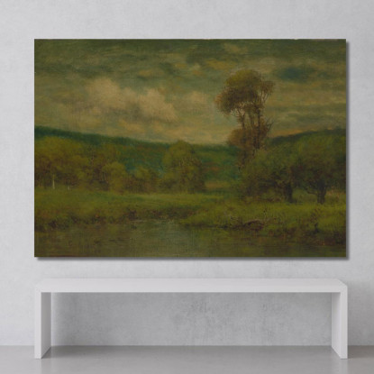 Paesaggio 2 George Inness gin47 quadro stampato su tela