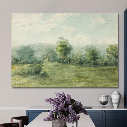 Paesaggio 4 George Inness gin49 quadro stampato su tela