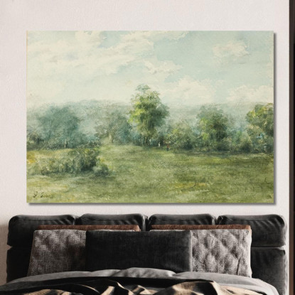 Paesaggio 4 George Inness gin49 quadro stampato su tela