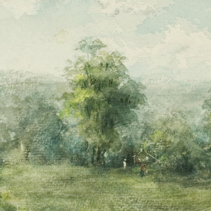 Paesaggio 4 George Inness gin49 quadro stampato su tela