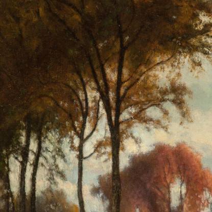 Paesaggio Con Bestiame George Inness gin53 quadro stampato su tela