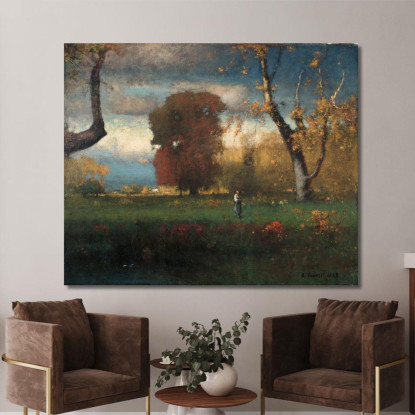 Paesaggio George Inness gin56 quadro stampato su tela