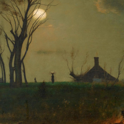 Chiaro Di Luna In Virginia George Inness gin61 quadro stampato su tela