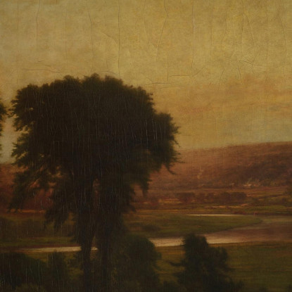 Pace E Abbondanza George Inness gin75 quadro stampato su tela