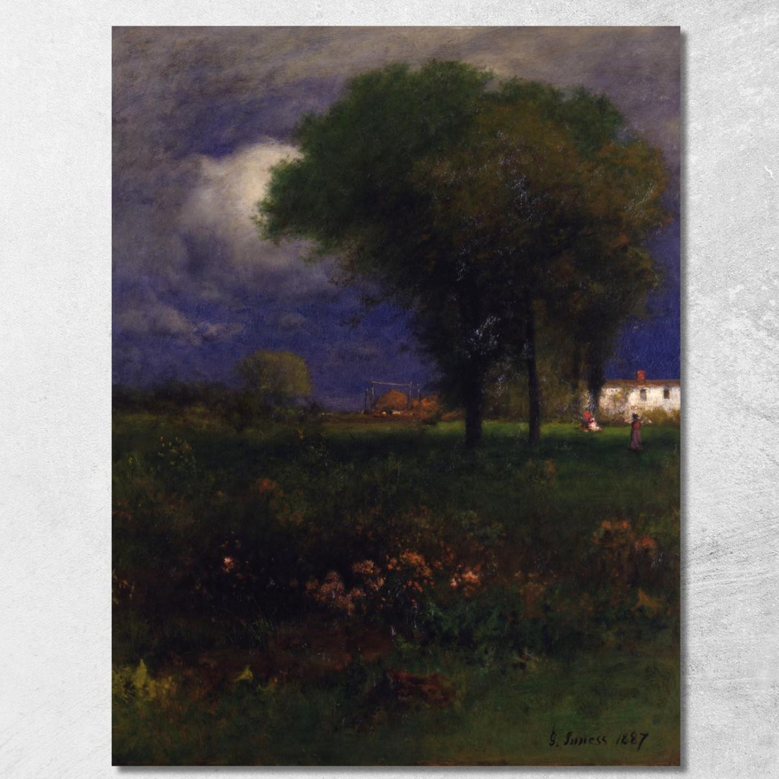Pomeriggio Di Settembre George Inness gin79 quadro stampato su tela Pomeriggio Di Settembre George Inness gin79 quadro stampato su tela