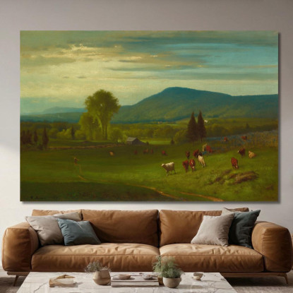 Estate Nei Catskills George Inness gin82 quadro stampato su tela