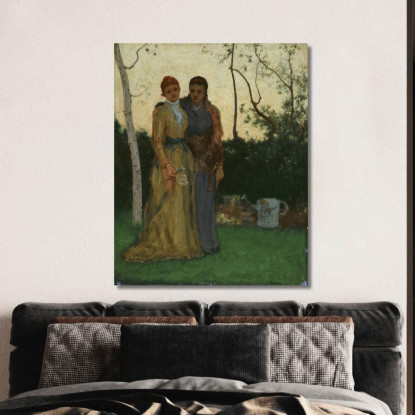 Le Sorelle George Inness gin100 quadro stampato su tela