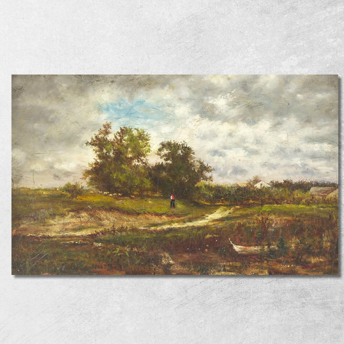 Pascio In Collina George Inness gin107 quadro stampato su tela