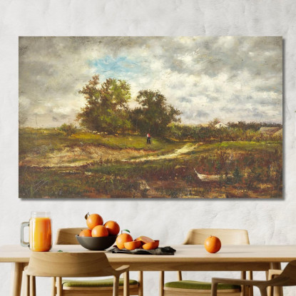 Pascio In Collina George Inness gin107 quadro stampato su tela