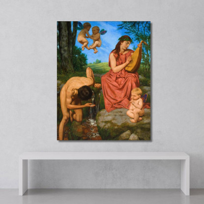La Fonte Hans Thoma hth27 quadro stampato su tela