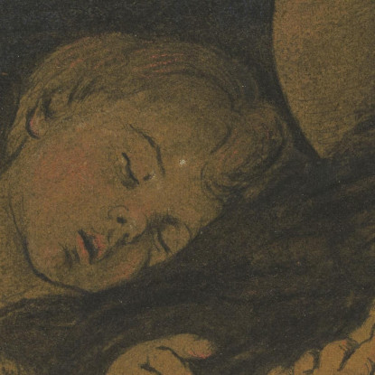 La Notte Hans Thoma hth79 quadro stampato su tela