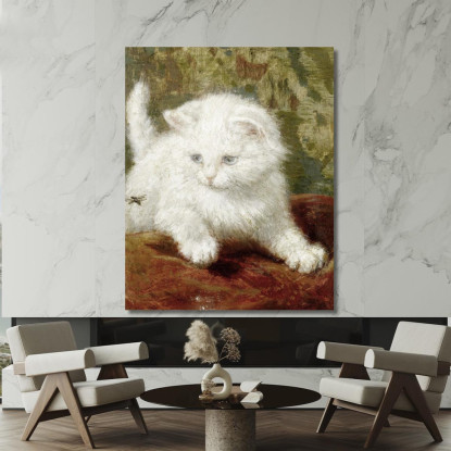 Curiosità Henriëtte Ronner-Knip hrk8 quadro stampato su tela