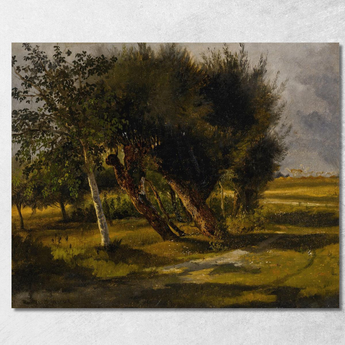 Bouquet D'Arbres Dans La Prairie Rosa Bonheur rbn7 quadro stampato su tela Bouquet D'Arbres Dans La Prairie Rosa Bonheur rbn7 quadro stampato su tela