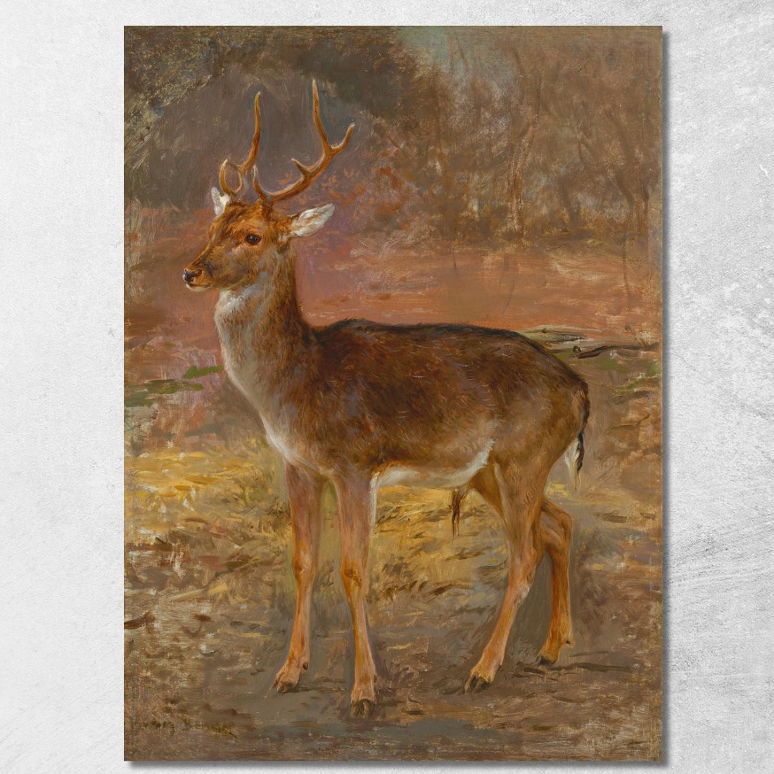 Cerf Rosa Bonheur rbn10 quadro stampato su tela Cerf Rosa Bonheur rbn10 quadro stampato su tela