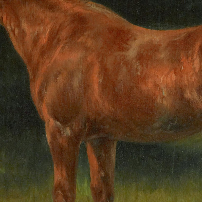 L'Oseille Rouge Rosa Bonheur rbn30 quadro stampato su tela