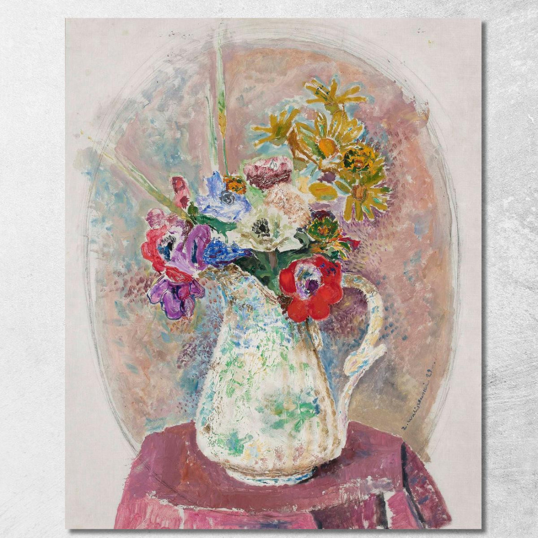 Anemoni Zygmunt Waliszewski zwl1 quadro stampato su tela Anemoni Zygmunt Waliszewski zwl1 quadro stampato su tela