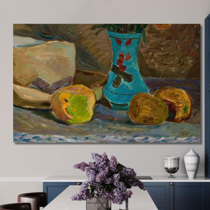 Vaso Di Fiori Blu Zygmunt Waliszewski zwl5 quadro stampato su tela