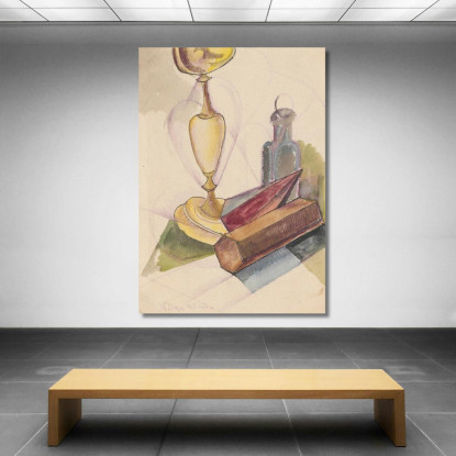 Natura Morta Cubista Zygmunt Waliszewski zwl11 quadro stampato su tela