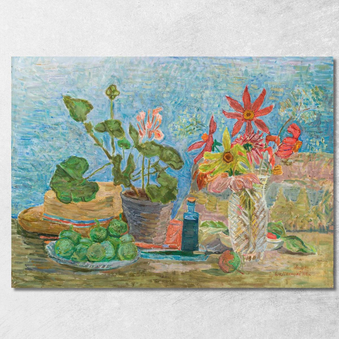 Fiori E Frutta Zygmunt Waliszewski zwl16 quadro stampato su tela Fiori E Frutta Zygmunt Waliszewski zwl16 quadro stampato su tela