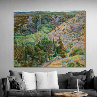 Paesaggio Da Angles Zygmunt Waliszewski zwl23 quadro stampato su tela
