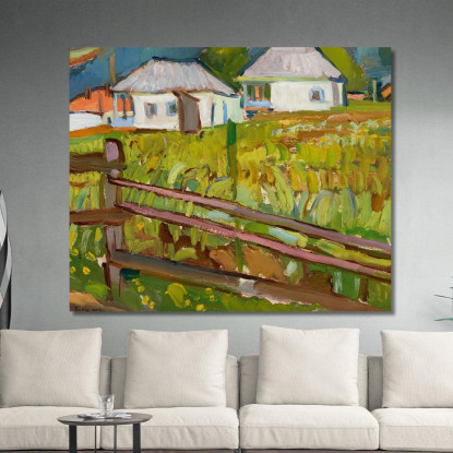 Paesaggio Zygmunt Waliszewski zwl24 quadro stampato su tela