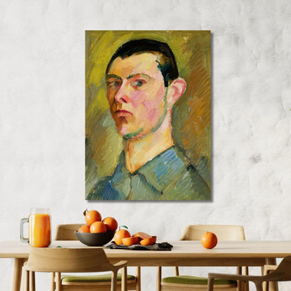 Autoritratto Zygmunt Waliszewski zwl42 quadro stampato su tela