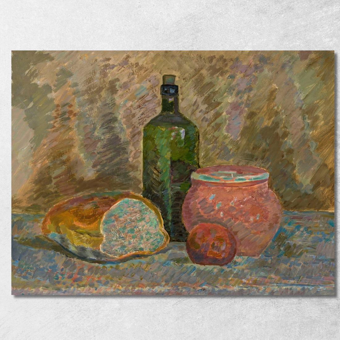 Natura Morta Con Pane Zygmunt Waliszewski zwl52 quadro stampato su tela Natura Morta Con Pane Zygmunt Waliszewski zwl52 quadro stampato su tela