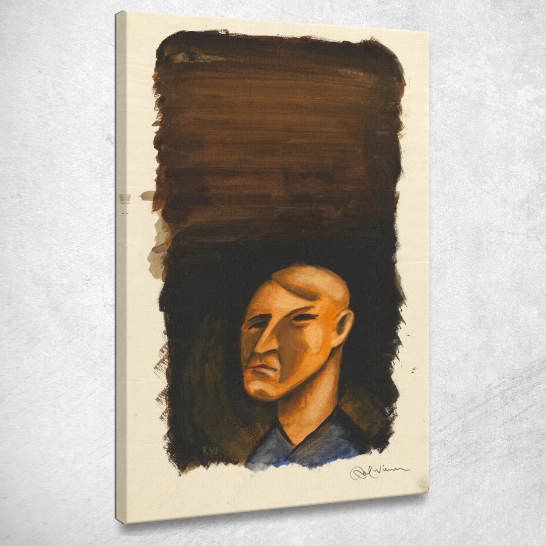 Senza Titolo Iii 2 Karl Wiener kwn543 quadro stampato su tela Senza Titolo Iii 2 Karl Wiener kwn543 quadro stampato su tela