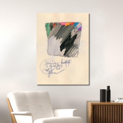 Penna Da Disegno A Mina E Matita Colorata Karl Wiener kwn786 quadro stampato su tela
