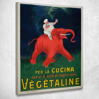 Vegano 2 Leonetto Cappiello lcp115 quadro stampato su tela