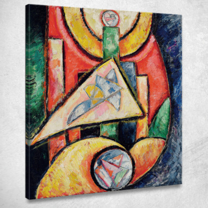 Astrazione 2 Marsden Hartley mhr1 quadro stampato su tela