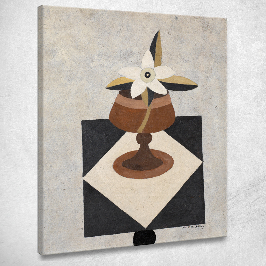 Pezzo Di Fiori Marsden Hartley mhr9 quadro stampato su tela Pezzo Di Fiori Marsden Hartley mhr9 quadro stampato su tela