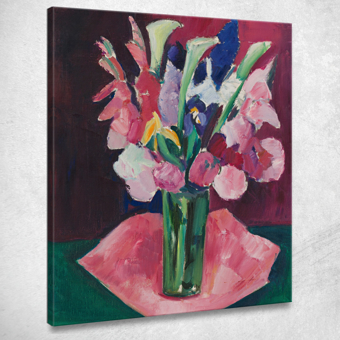 Fiori In Un Vaso Marsden Hartley mhr10 quadro stampato su tela