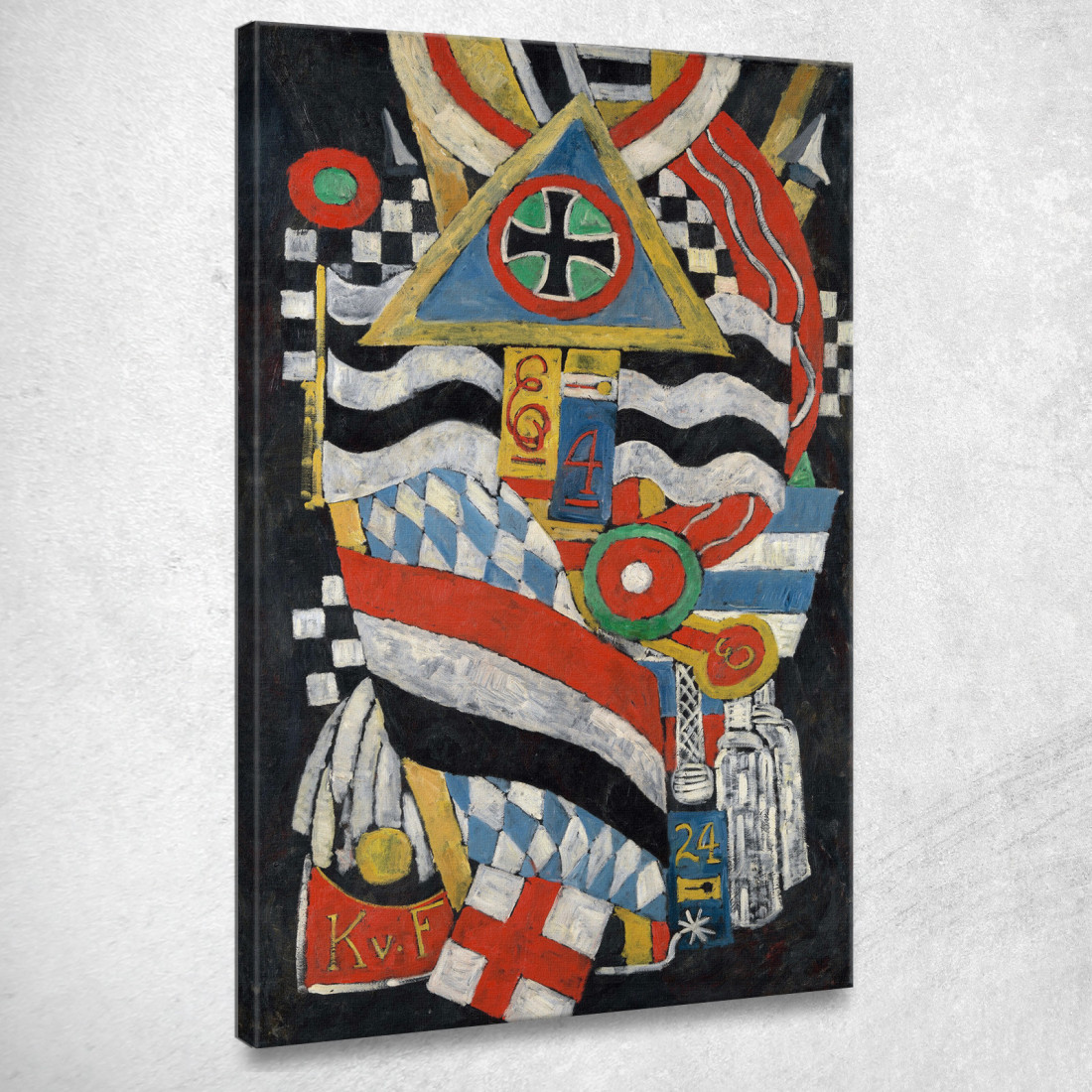 Ritratto Di Un Ufficiale Tedesco Marsden Hartley mhr28 quadro stampato su tela