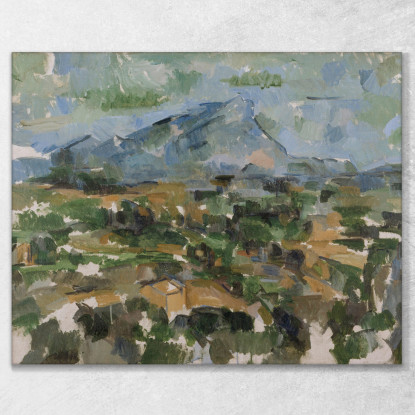 Montagna Di Sainte-Victoire Paul Cézanne pcz38 quadro stampato su tela