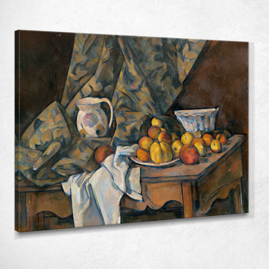 Natura Morta Con Mele E Pesche Paul Cézanne pcz89 quadro stampato su tela Natura Morta Con Mele E Pesche Paul Cézanne pcz89 quadro stampato su tela