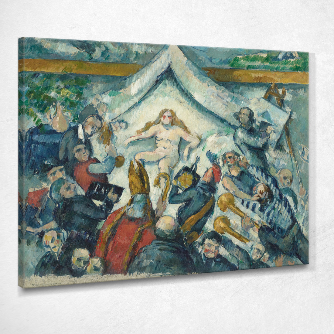 L'Eterno Femminino Paul Cézanne pcz111 quadro stampato su tela L'Eterno Femminino Paul Cézanne pcz111 quadro stampato su tela