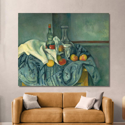 La Bottiglia Di Menta Piperita Paul Cézanne pcz121 quadro stampato su tela
