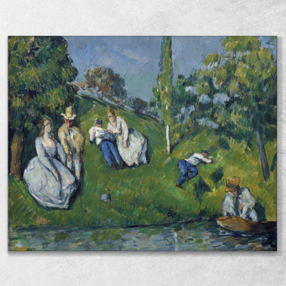 Lo Stagno Paul Cézanne pcz123 quadro stampato su tela