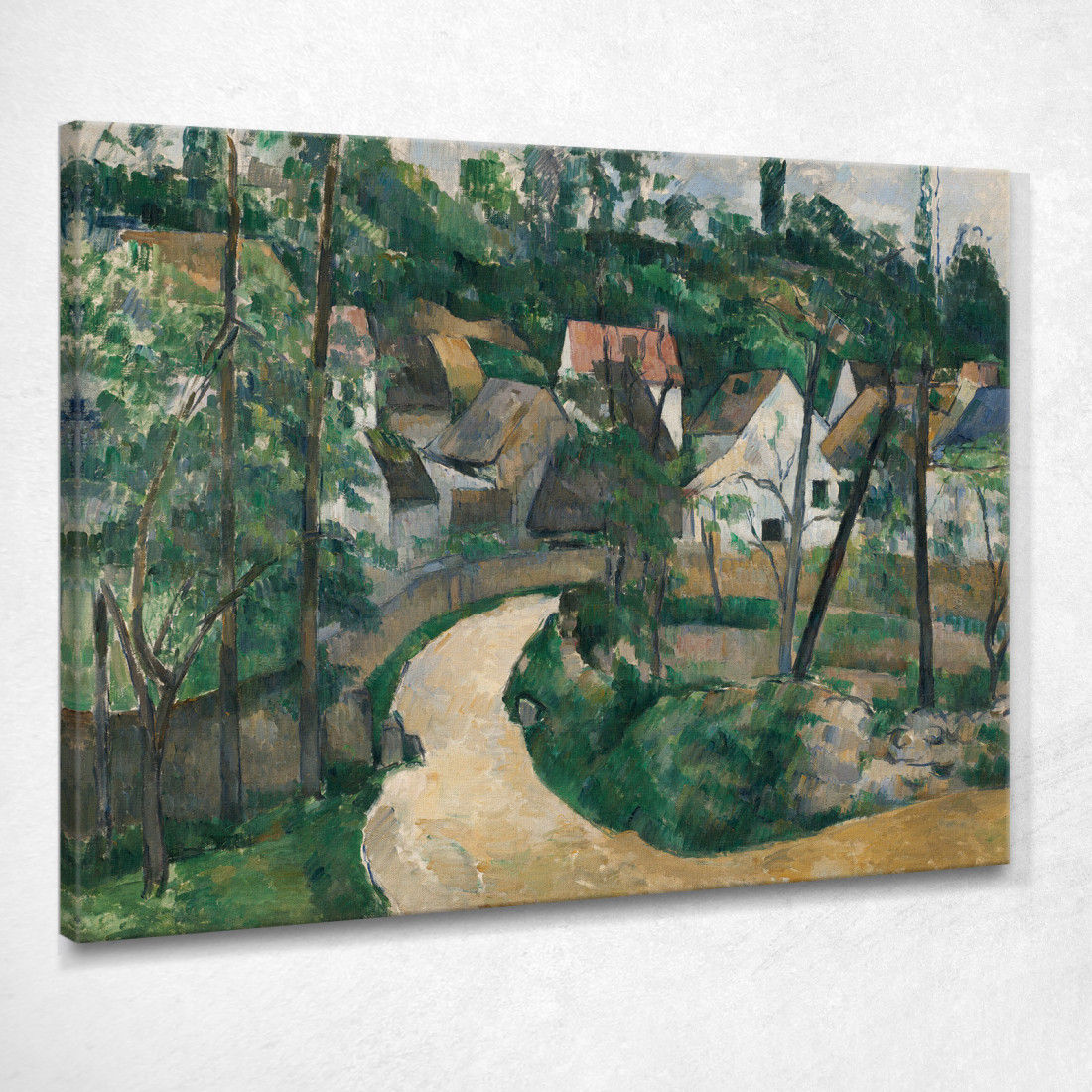 Svolta In Strada Paul Cézanne pcz132 quadro stampato su tela Svolta In Strada Paul Cézanne pcz132 quadro stampato su tela