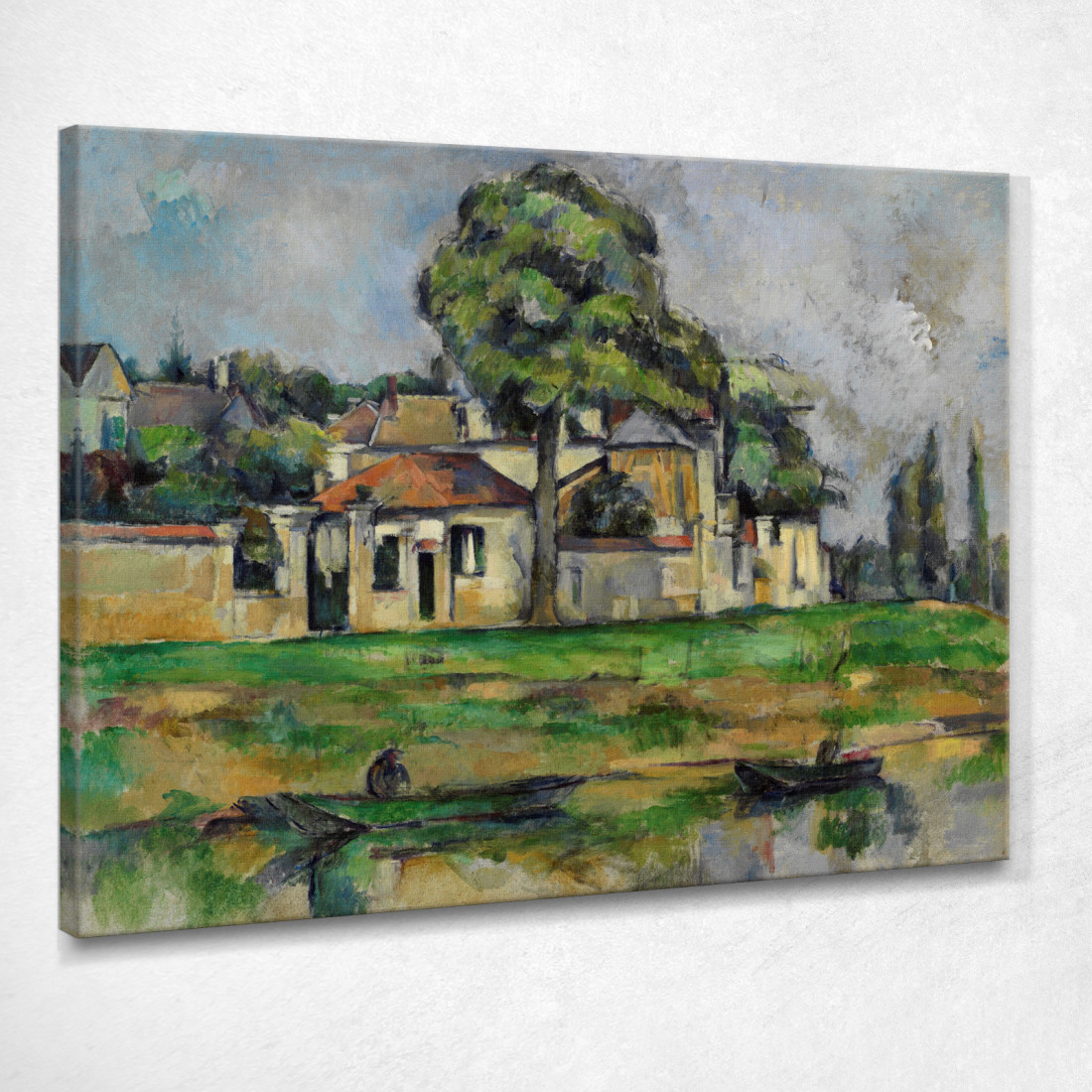 Rive Della Marna Paul Cézanne pcz144 quadro stampato su tela Rive Della Marna Paul Cézanne pcz144 quadro stampato su tela